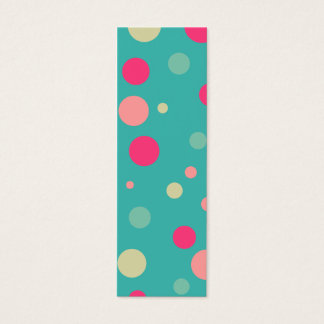 Funky polka dot bookmark
