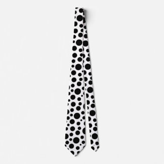 funky polka dots tie