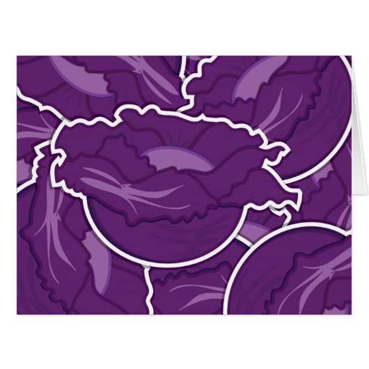 Funky purple cabbage (Front Horizontal)