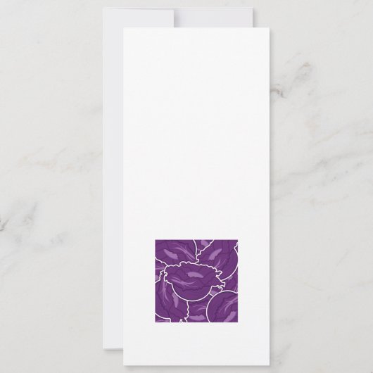 Funky purple cabbage (Back)