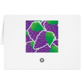 Funky purple grapes (Back Horizontal)