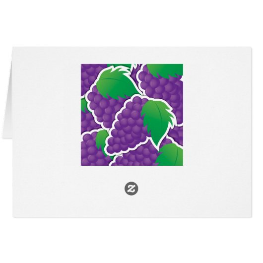 Funky purple grapes (Back Horizontal)