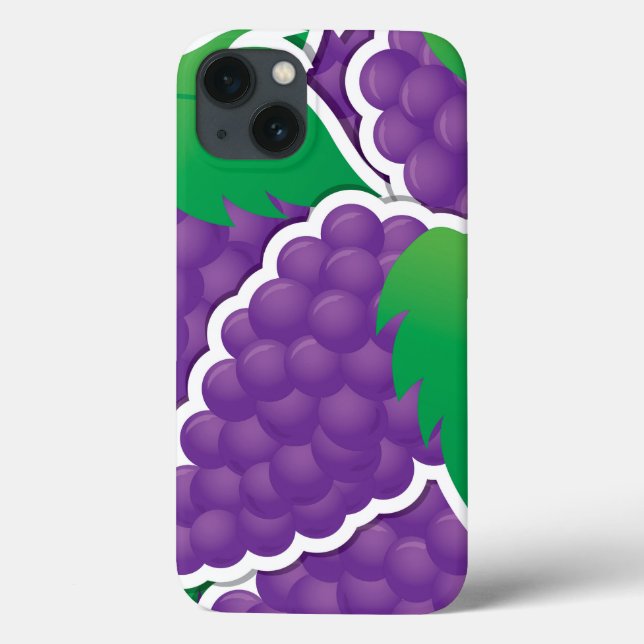 Funky purple grapes Case-Mate iPhone case (Back)