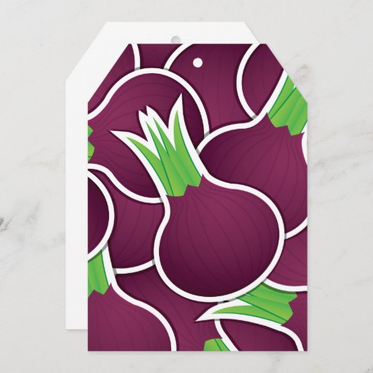 Funky purple onions (Front/Back)