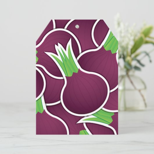 Funky purple onions (Standing Front)