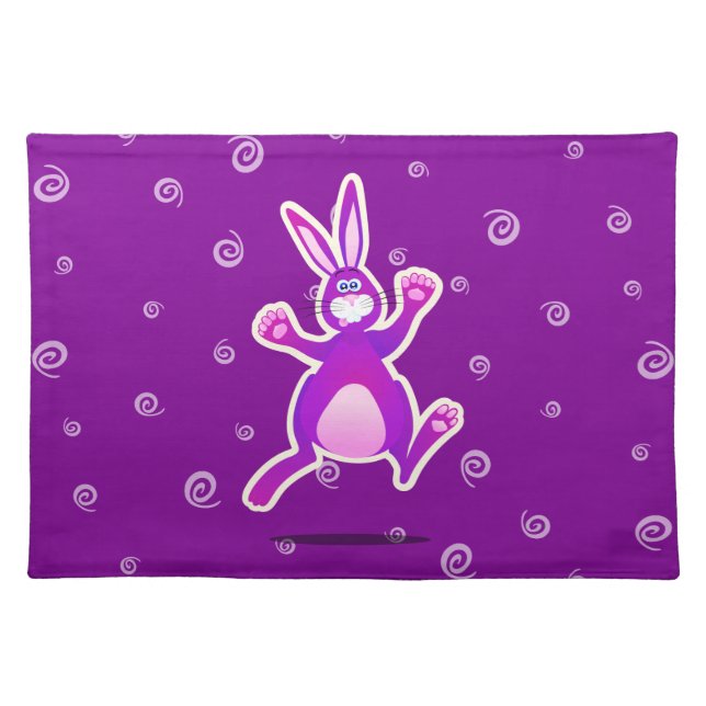 Funky rabbit, placemat (Front)
