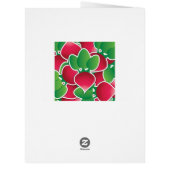 Funky radish cards (Back)