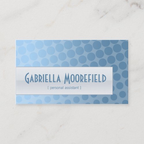 Funky Rain Personal Assistant Business Cards
