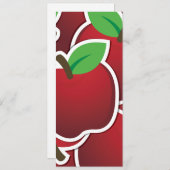 Funky red apple (Front/Back)