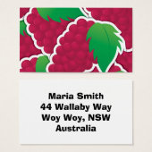 Funky red grapes (Front & Back)