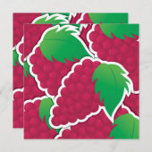 Funky red grapes (Front/Back)