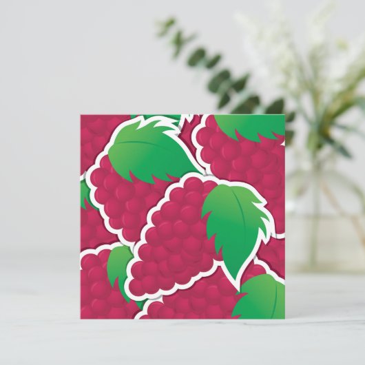 Funky red grapes (Standing Front)