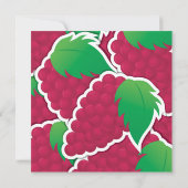 Funky red grapes (Back)