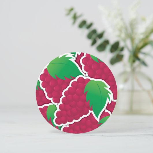 Funky red grapes (Standing Front)