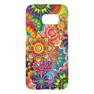 Funky Retro Pattern Abstract Bohemian Samsung Galaxy S7 Case