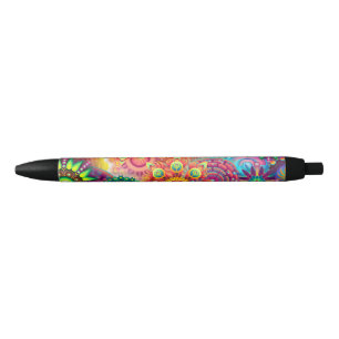 Funky Retro Pattern Abstract Bohemian Pen