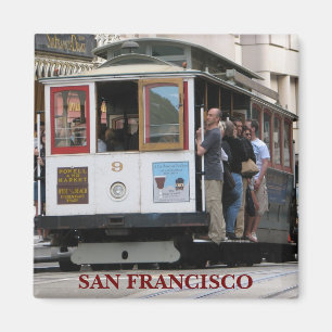 Funky San Francisco Magnet! Magnet
