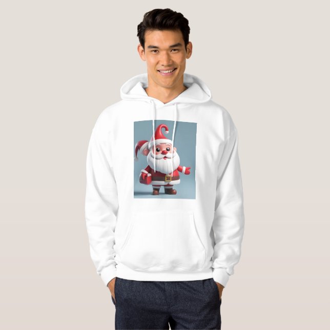 Funky santa claus  hoodie (Front Full)