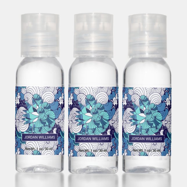 Funky Seashell Pattern Hand Sanitizer (Set)