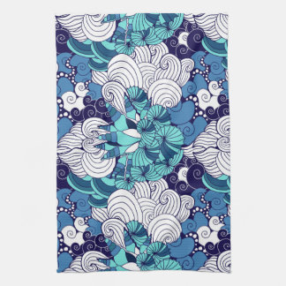 Funky Seashell Pattern Towel