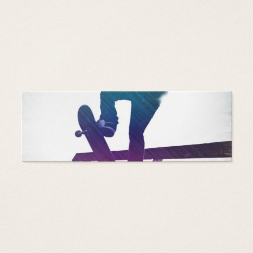 Customizable Funky Skateboarder Skate Kid Business Card Template