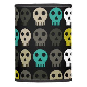 funky skull lamp shade
