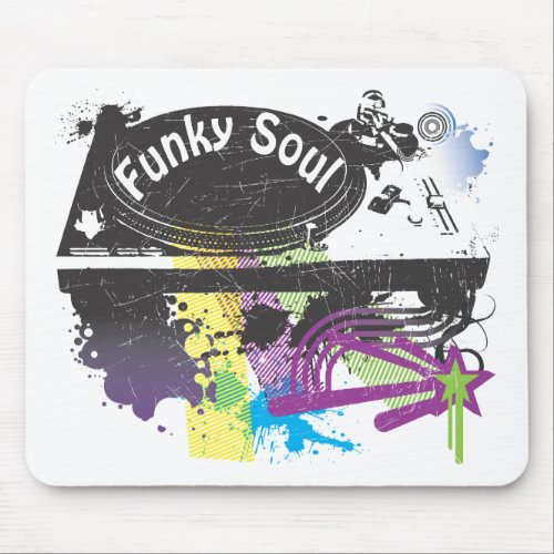 Funky Soul Mouse Pad