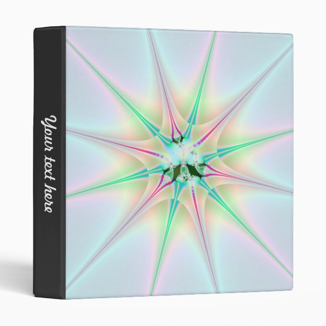 Funky Star 3 Ring Binders (Front/Spine)