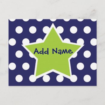Funky Star Do It Yourself Thank You Postcard by jgh96sbc at Zazzle