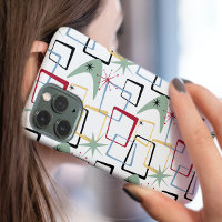 Funky Starburst Boomerang Squares Mid Century