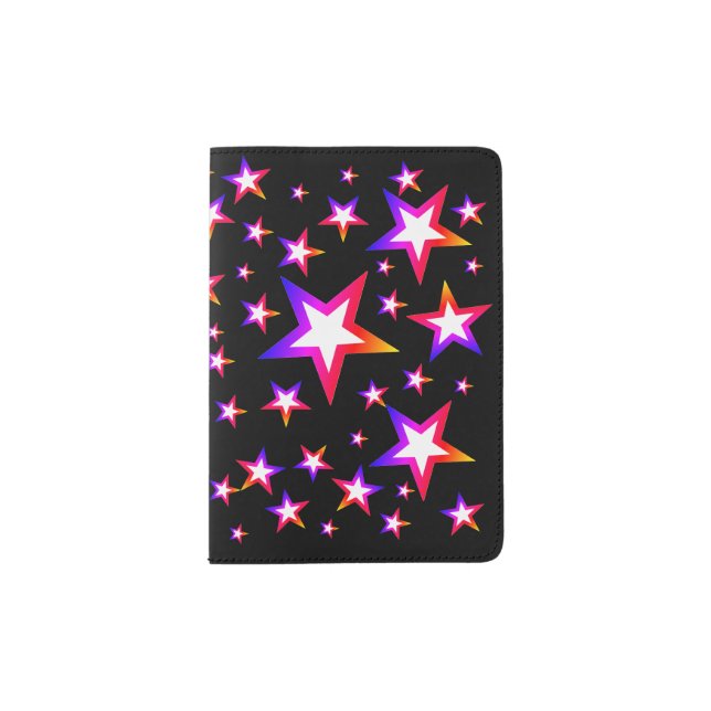Funky Stars Passport Holder (Front)