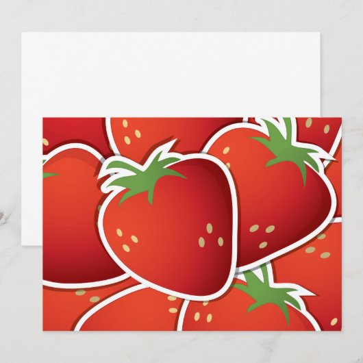 Funky strawberries (Front/Back)