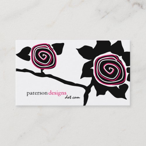 Funky Sunflower Business Cards