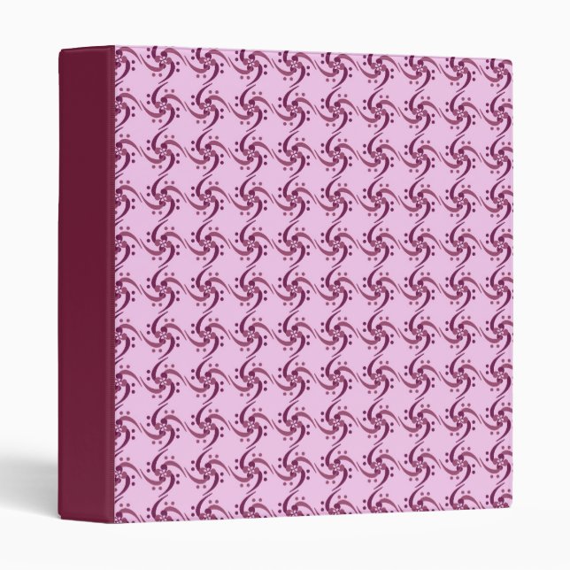 Funky Swirl Binder (Front/Spine)
