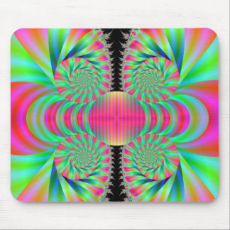 Funky Swirls Mouse Pad