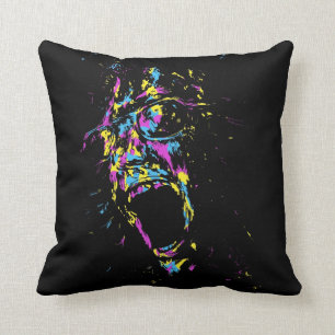 funky throw pillow