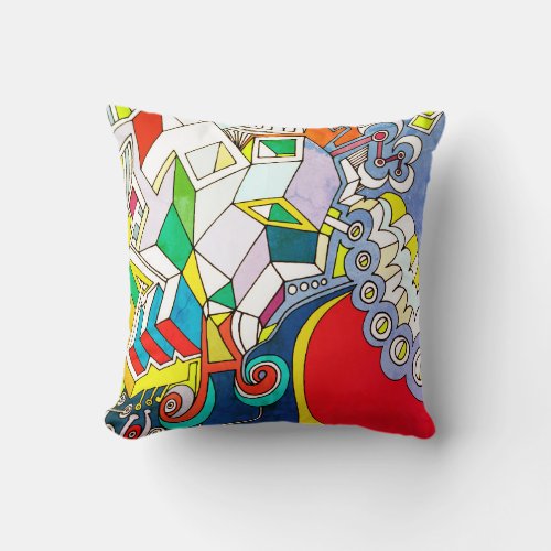 Funky Throw Pillow