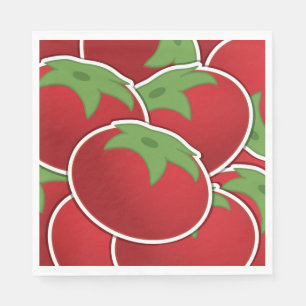 Funky tomato napkins