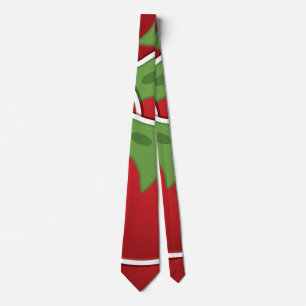 Funky tomato neck tie