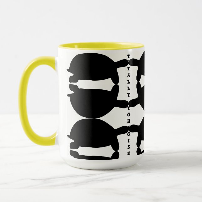 Funky Totally Tortoise Coffee / Tea Mug / Cup (Left)