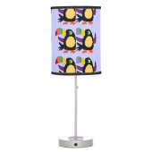Funky Toucan Primitive Art Lamp (Back)