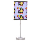 Funky Toucan Primitive Art Lamp