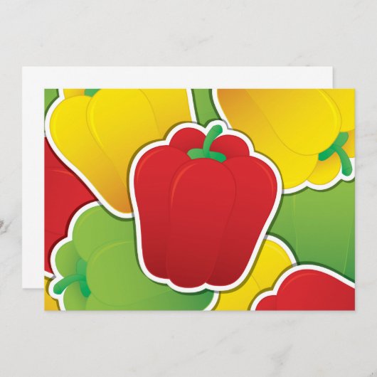 Funky traffic light peppers (Front/Back)