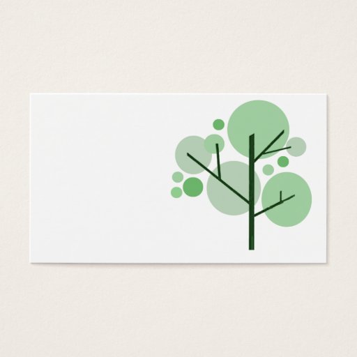 Customizable Funky Tree! Business Card