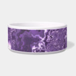 Funky Trippy Boho Hippie Monochrome Purple Marble  Bowl<br><div class="desc">This trippy bohemian eclectic eccentric funky psychedelic swirly squiggly marbled groovy boho monochromatic muted deep purple marble digital abstract art was created with Mirror Lab</div>