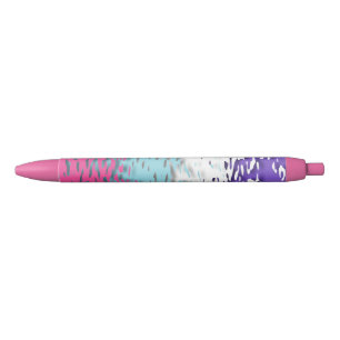 Funky Trippy Ripply Groovy Multisexual Pride Flag Pen
