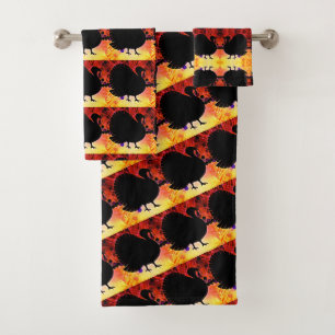 Funky Turkey Hand Towel