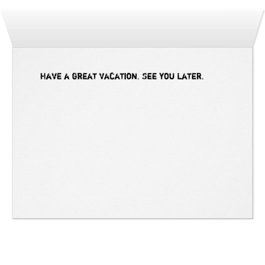 Funky Vacation - Salton Sea (Inside Horizontal (Bottom))