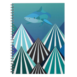 Funky Water Mountains.jpg Notebook