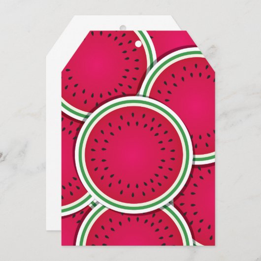 Funky watermelon slices (Front/Back)